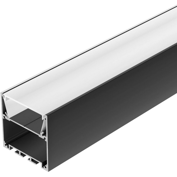 Изображение товара Профиль SL-LINE-5050-3000 BLACK с рефлектором (Arlight, Алюминий) 064469