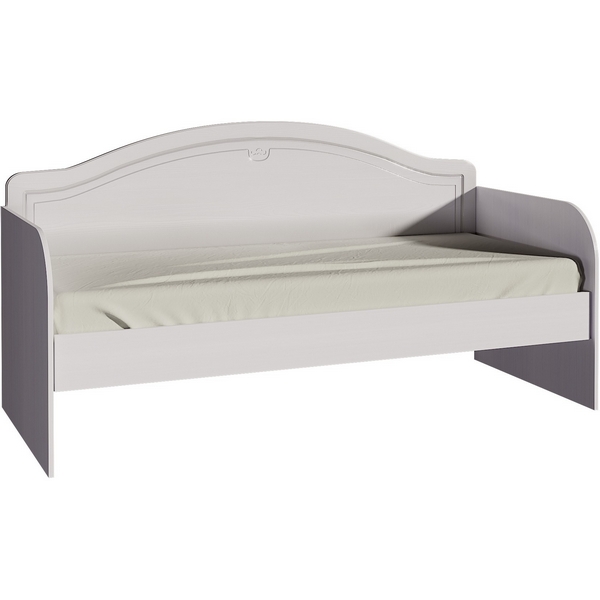 Изображение товара Кровать Арника Melania 12 80х190 классическая спальня ЛДСП МДФ белая