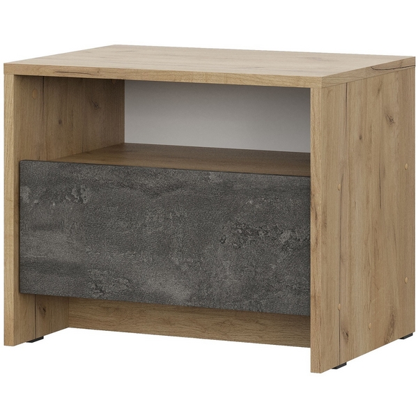 

Тумба Арника прикроватная с ящиком Лофт, Коричневый, Лофт 00-00029191