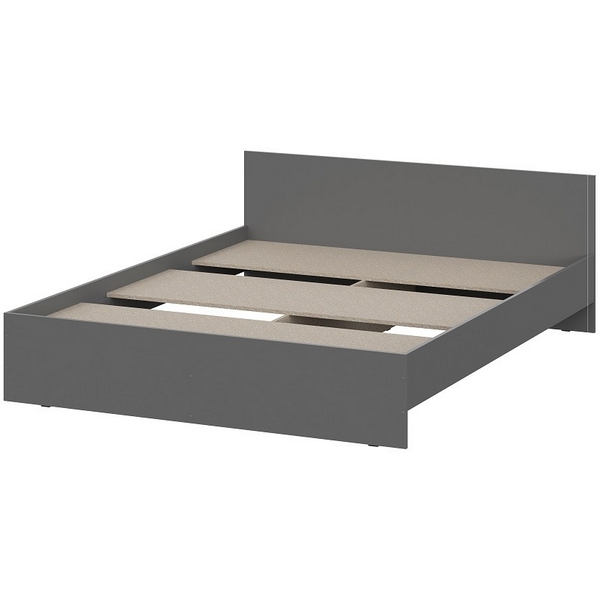 

Кровать 160х200 см Арника с проложками Денвер, графит, Денвер 00-00144789