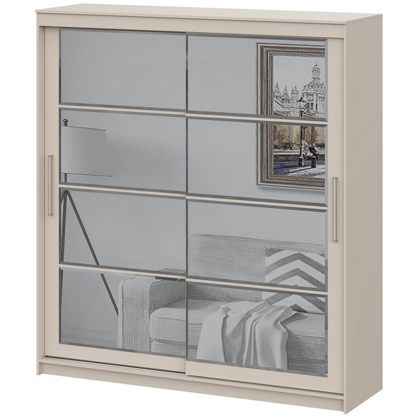 

Шкаф Арника-купе №3 2,0м Меланж, Бежевый, ШКП 00-00164692