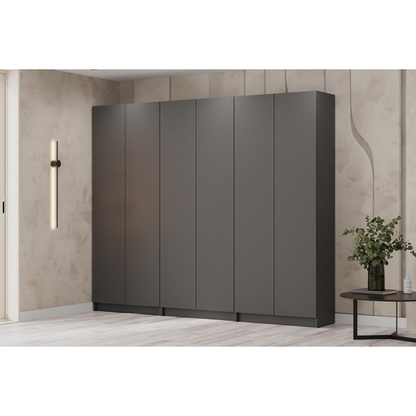 

Модульная система Бали Арника, Графит серый. Комплект 2, Темно-серый, Бали 00-00232490