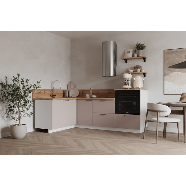 

КГ Угловой 1500*2250 (без пм) , Магнолия Арника РМ в.5 Арника 00-00287879, Бежевый, Лизет 00-00287879