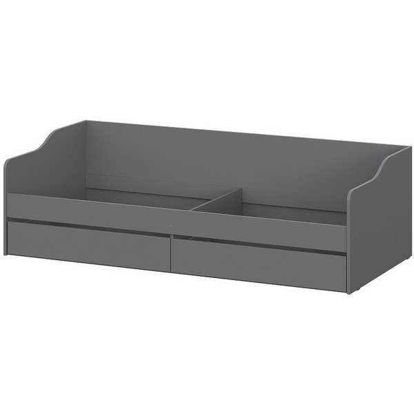 Изображение товара Детская кровать Арника с основанием КР 2 Графит серый 203.2 см