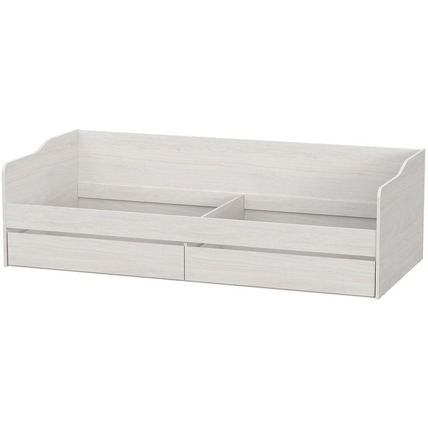 

Кровать Арника детская с основанием КР 1 90х200, Ясень анкор светлый, Светло-серый, КР Н130489