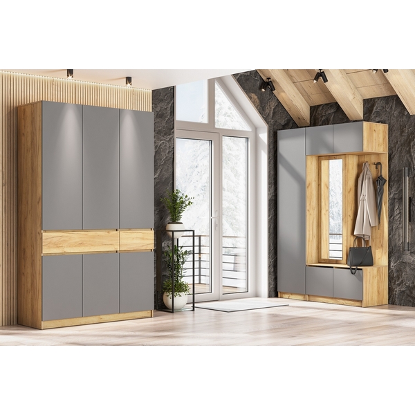 

Прихожая Арника Авиньон графит. Комплект, Серый, Авиньон Н221808