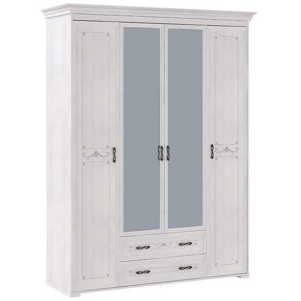 

Шкаф Арника для платья и белья Афродита 02 без карниза, Серый, Афродита Т0016565