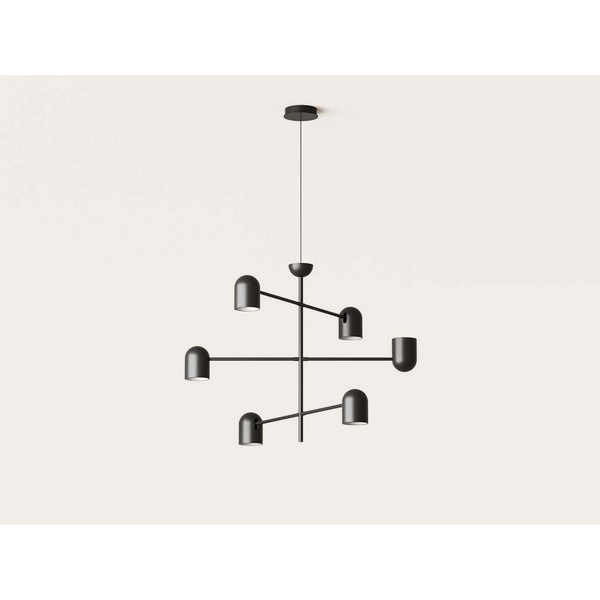 

Подвесной светильник Aromas del Campo Pipe C1293/6, Черный, Pipe C1293/6