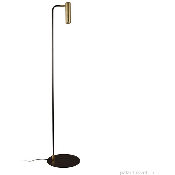 

Торшер светодиодный Aromas del Campo Maru P1194 Matt black/Matt brass, Латунь, Maru P1194 Matt black/Matt brass