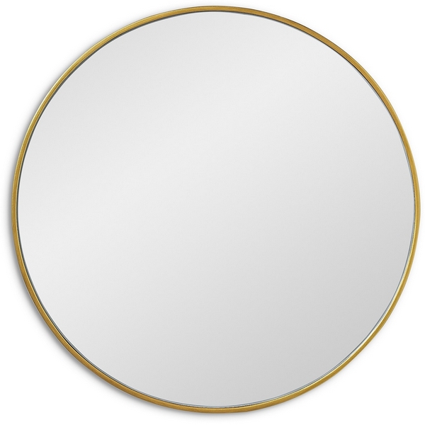 Изображение товара Настенное зеркало Ala S Gold Art-Zerkalo 55x55 см в золотой раме