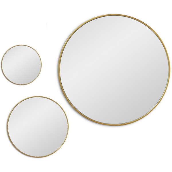 

Mars Gold Сет из 3-х зеркал 55, 30, 20 см Art-Zerkalo SM015GL 13757, Золото, Mars SM015GL