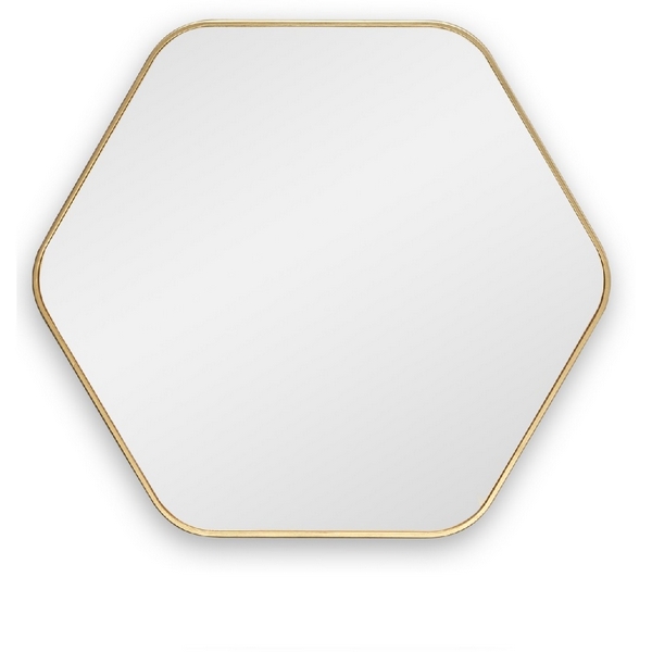 

Hexagon S Gold Зеркало в тонкой раме Smal Art-Zerkalo SM154GL 13775, Золото, Hexagon S SM154GL