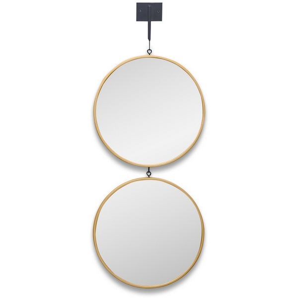 Изображение товара Настенное зеркало Art-Zerkalo Tandem S Gold 70х30 см с золотой рамой Изображение товара Настенное зеркало Art-Zerkalo Tandem S Gold 70х30 см с золотой рамой