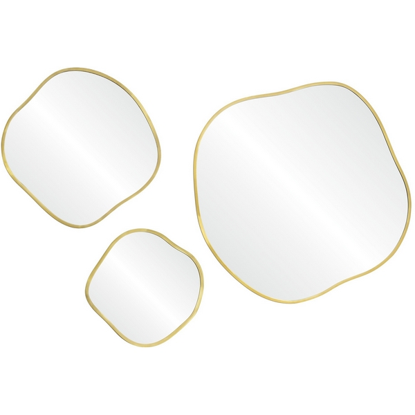 

Organic Panno Gold Сет из 3-х зеркал 91, 61, 41 см Art-Zerkalo SM129GL 13824, Золото, Organic Panno SM129GL