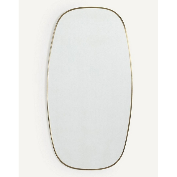 Ovo M Gold Зеркало в тонкой раме Art-Zerkalo SM080GL 13987