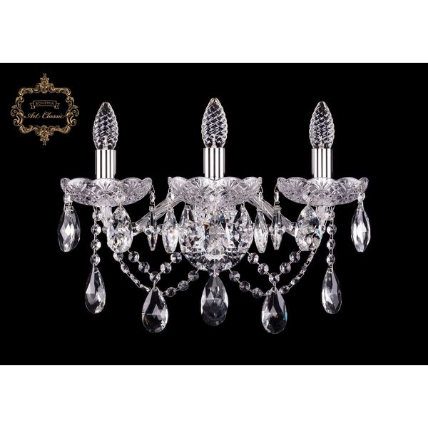 

Хрустальное бра Art Classic 44501 10.21.3.165.XL.Cr.Sp, Хром, 11.21 10.21.3.165.XL.Cr.Sp