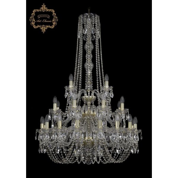 

Хрустальная подвесная люстра Art Classic 45241 11.11.16+8+4.300.3d.h-128.Gd.Sp, Прозрачный, 11.11 11.11.16+8+4.300.3d.h-128.Gd.Sp