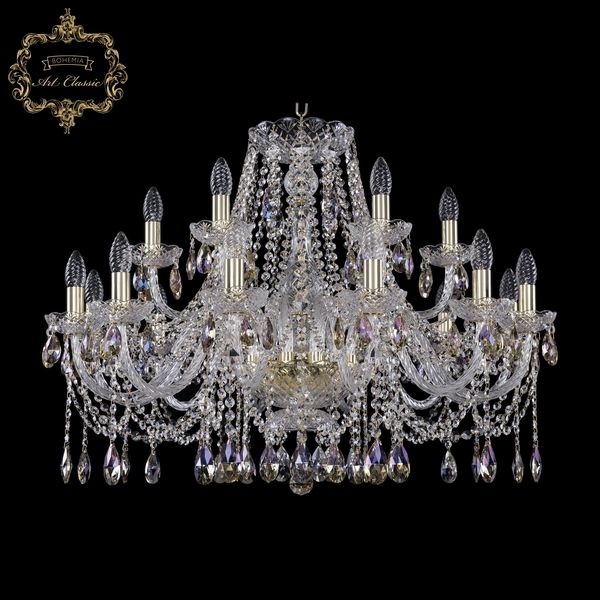 

Хрустальная подвесная люстра Art Classic 45271 11.12.12+6.300.Gd.Sp.K801, Прозрачный, 11.12 11.12.12+6.300.Gd.Sp.K801