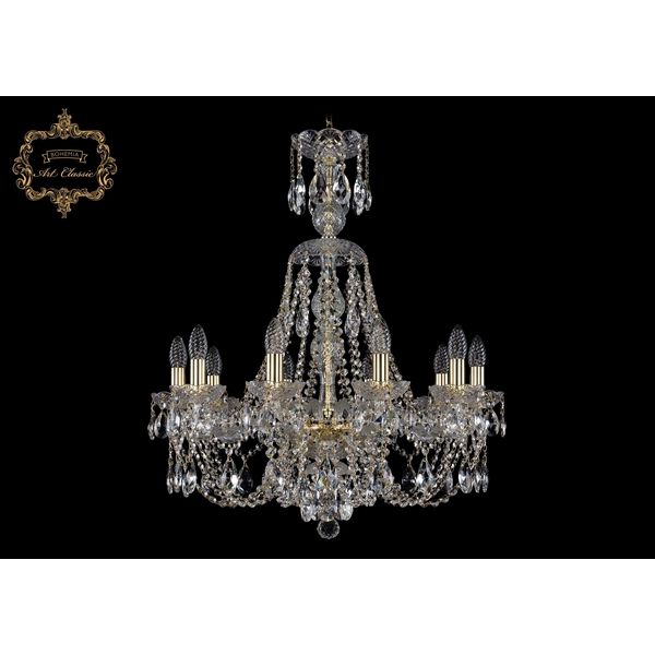 

Хрустальная подвесная люстра Art Classic 44501 11.21.10.220.XL-74.Gd.Sp, Прозрачный, 11.21 11.21.10.220.XL-74.Gd.Sp