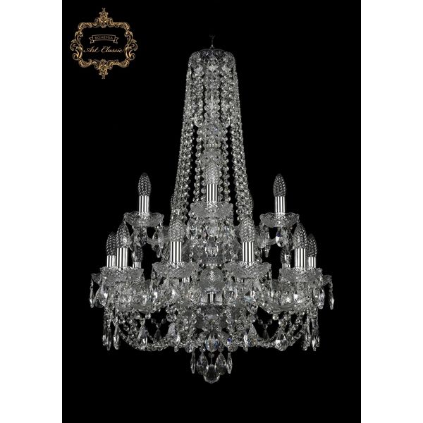 

Хрустальная подвесная люстра Art Classic 44501 11.21.10+5.200.2d.h-85.Cr.Sp подсвечник, Прозрачный, 11.21 11.21.10+5.200.2d.h-85.Cr.Sp
