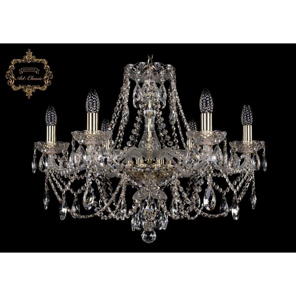 

Хрустальная подвесная люстра Art Classic 44501 11.21.6.220.Gd.Sp, Прозрачный, 11.21 11.21.6.220.Gd.Sp