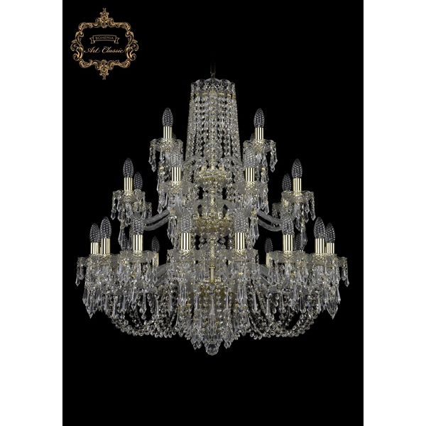 

Хрустальная подвесная люстра Art Classic 45231 11.23.16+8+4.300.3d.Gd.Dr, Прозрачный, 11.23 11.23.16+8+4.300.3d.Gd.Dr