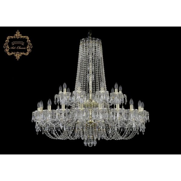 

Хрустальная подвесная люстра Art Classic 45231 11.23.20+10.400.2d.Gd.Dr подсвечник, Прозрачный, 11.23 11.23.20+10.400.2d.Gd.Dr