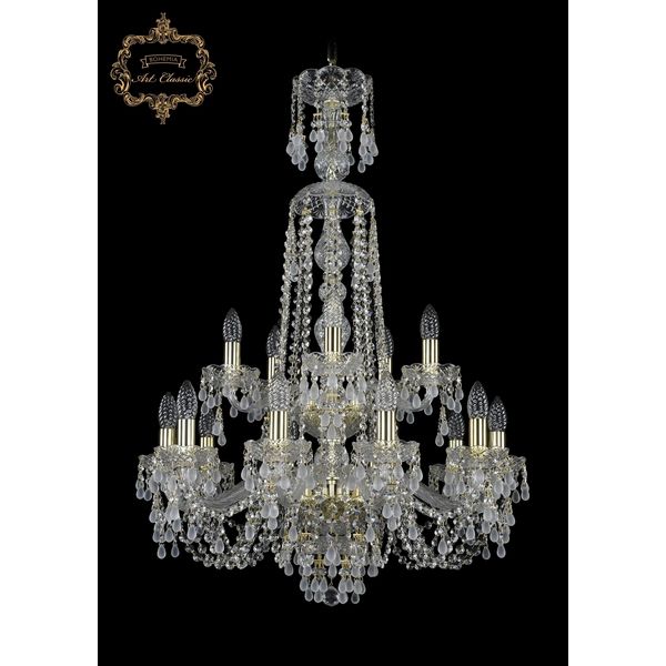 

Хрустальная подвесная люстра Art Classic 45597 11.24.10+5.220.2d.XL-94.Gd.V0300, Прозрачный, 11.24 11.24.10+5.220.2d.XL-94.Gd.V0300