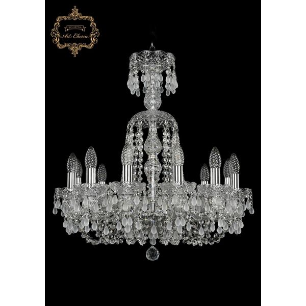 

Хрустальная подвесная люстра Art Classic 45597 11.24.12.200.XL-64.Cr.V0300 подсвечник, Прозрачный, 11.24 11.24.12.200.XL-64.Cr.V0300