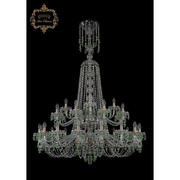 

Хрустальная подвесная люстра Art Classic 45597 11.24.16+8+4.400.2d.XL-155.Br.V5001 подсвечник, Прозрачный, 11.24 11.24.16+8+4.400.2d.XL-155.Br.V5001