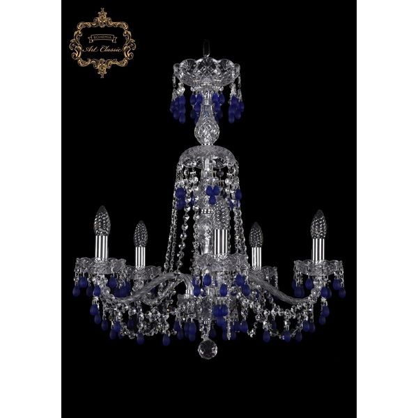 

Хрустальная подвесная люстра Art Classic 45597 11.24.5.200.XL-64.Cr.V3001 подсвечник, Прозрачный, 11.24 11.24.5.200.XL-64.Cr.V3001