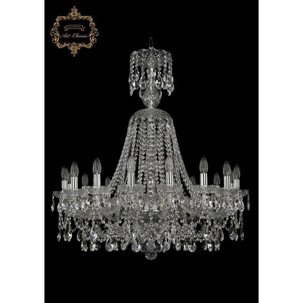 

Хрустальная подвесная люстра Art Classic 45962 11.25.16.300.XL-92.Cr.Sp, Прозрачный, 11.25 11.25.16.300.XL-92.Cr.Sp