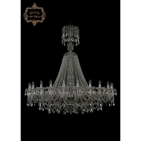 

Хрустальная подвесная люстра Art Classic 45962 11.25.24.530.XL-151.Cr.Sp, Прозрачный, 11.25 11.25.24.530.XL-151.Cr.Sp