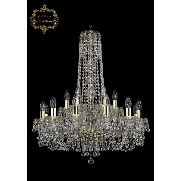 

Хрустальная подвесная люстра Art Classic 46327 11.26.12+6.220.h-77.Gd.B, Прозрачный, 11.26 11.26.12+6.220.h-77.Gd.B