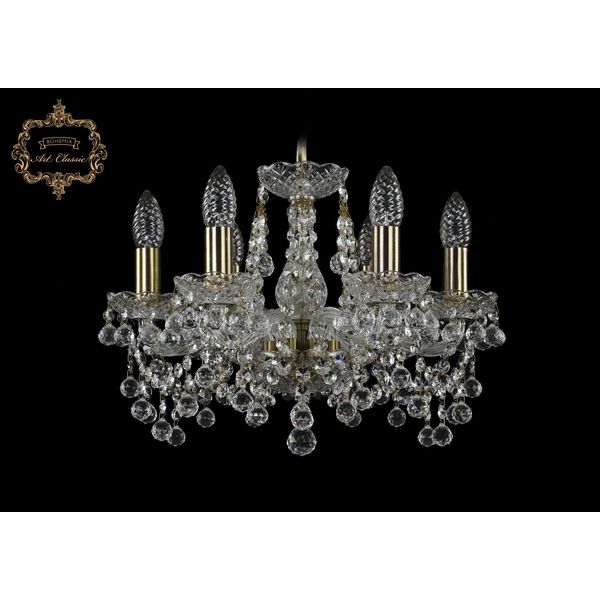 

Хрустальная подвесная люстра Art Classic 46327 11.26.6.141.Br.B, Прозрачный, 11.26 11.26.6.141.Br.B