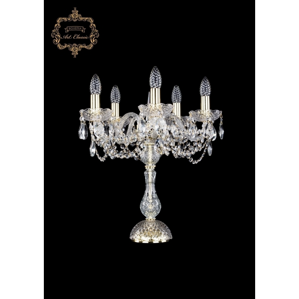 

Хрустальная настольная лампа Art Classic 45241 12.11.5.141-45.Gd.Sp, Прозрачный, 11.11 12.11.5.141-45.Gd.Sp