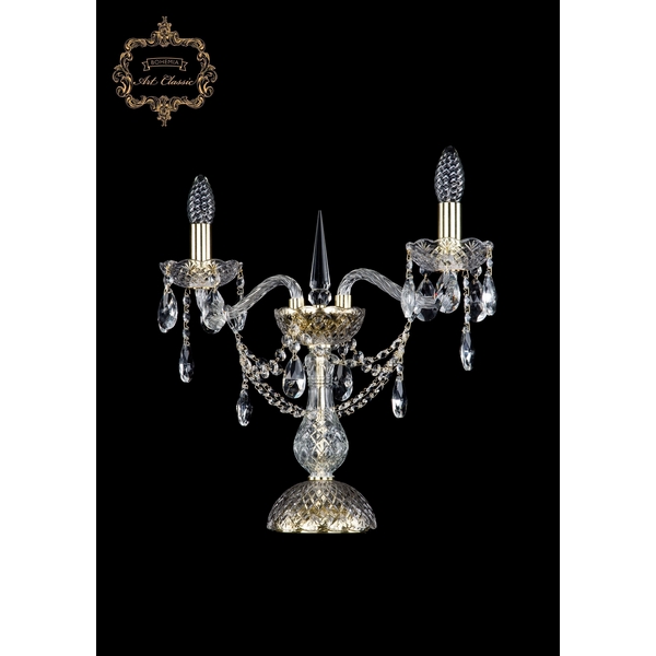 

Хрустальная настольная лампа Art Classic 45962 12.25.2.141-37.Gd.Sp, Прозрачный, 11.25 12.25.2.141-37.Gd.Sp