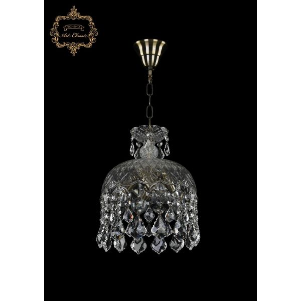 

Хрустальный подвесной светильник Art Classic Универсальная 14.03.4.d25.Br.L, Прозрачный, Универсальная 14.03.4.d25.Br.L