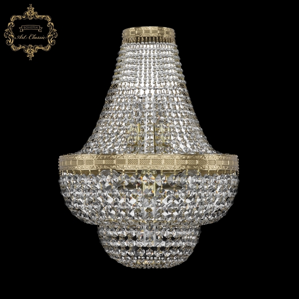 

Бра Art Classic 20.10 20.101B.H1.35SP.G, Прозрачный, 20.10 20.101B.H1.35SP.G