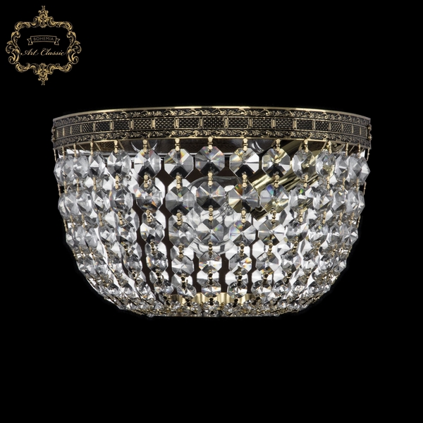 

Бра Art Classic 20.11 20.111B.20SP.GB, Прозрачный, 20.11 20.111B.20SP.GB