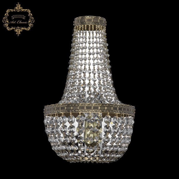 

Бра Art Classic 20.11 20.111B.H2.20SP.GB, Прозрачный, 20.11 20.111B.H2.20SP.GB