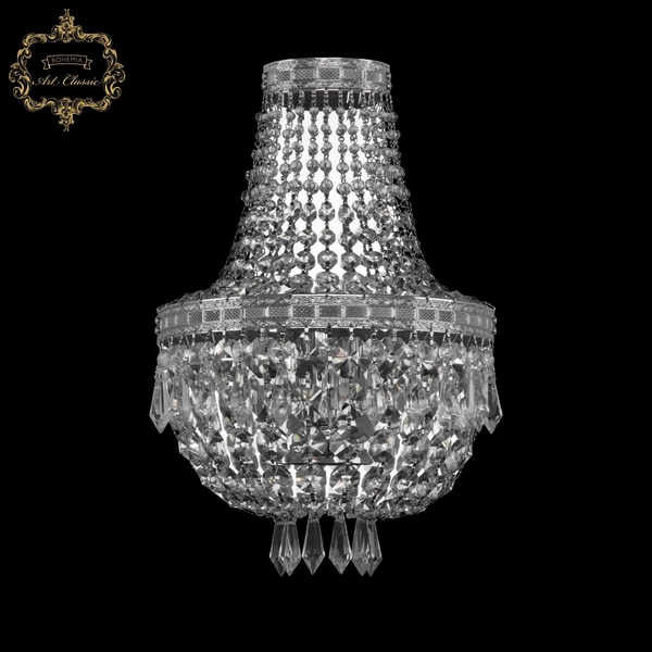 

Бра Art Classic 20.27 20.271B.H1.20SP.Ni, Прозрачный, 20.27 20.271B.H1.20SP.Ni