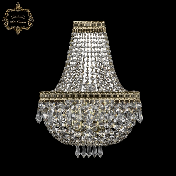 

Бра Art Classic 20.27 20.272B.H1.25SP.GB, Прозрачный, 20.27 20.272B.H1.25SP.GB