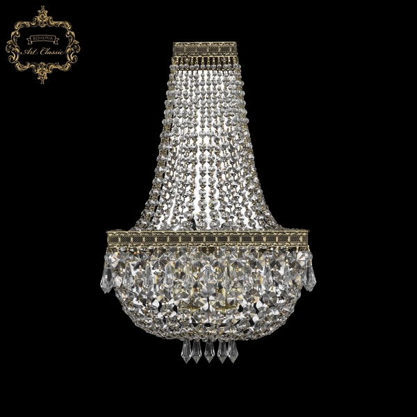 

Бра Art Classic 20.27 20.272B.H2.25SP.GB, Прозрачный, 20.27 20.272B.H2.25SP.GB