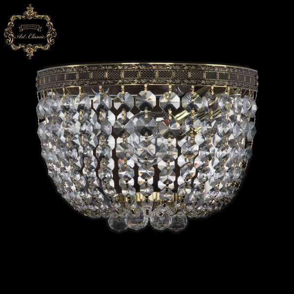 

Бра Art Classic 20.28 20.281B.20SP.GB, Прозрачный, 20.28 20.281B.20SP.GB