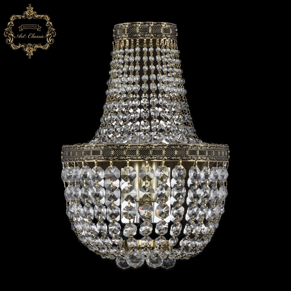 

Бра Art Classic 20.28 20.281B.H1.20SP.GB, Прозрачный, 20.28 20.281B.H1.20SP.GB