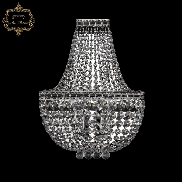 

Бра Art Classic 20.28 20.282B.H1.25SP.NB, Прозрачный, 20.28 20.282B.H1.25SP.NB