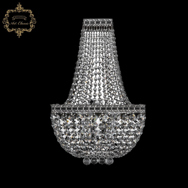 

Бра Art Classic 20.28 20.282B.H2.25SP.NB, Прозрачный, 20.28 20.282B.H2.25SP.NB