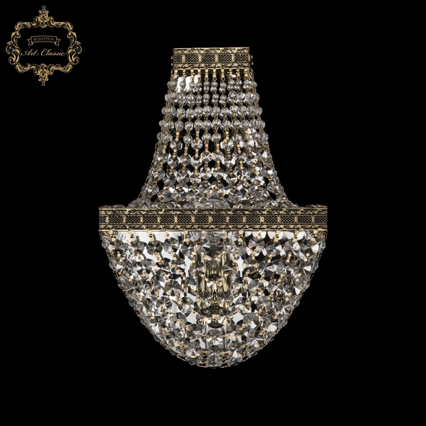 

Бра Art Classic 20.32 20.322B.H1.20SP.GB, Прозрачный, 20.32 20.322B.H1.20SP.GB