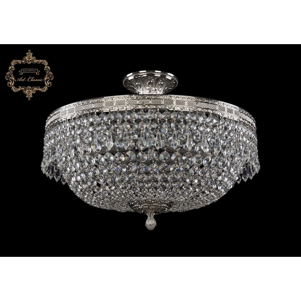 

Потолочная люстра Art Classic 21.01 21.011.45SP.Ni.C1, Прозрачный, 21.01 21.011.45SP.Ni.C1